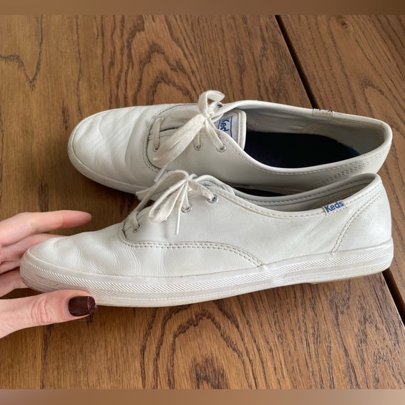 KEDS Classic Leather White Sneakers - Picture 6 of 6